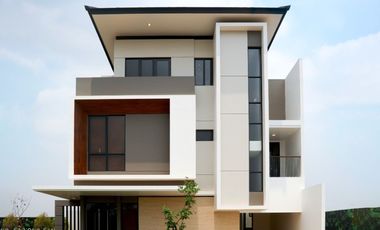 Rumah 3lt 14x14 196m type 4KT Cluster Maninjau Asya JGC Jakarta Garden City