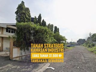 H// Tanah Kosong 3.75 Ha area Industri SEMARANG, Hrg dbawah NJOP, Strategis