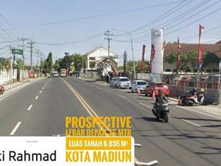 H// Tanah LD 35 mtr, Jl Basuki Rahmad KOTA MADIUN Lokasi Cantik