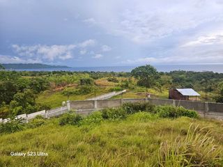 Bohol Seaview lot for sale partially with retaining walls at Cabantian Hills