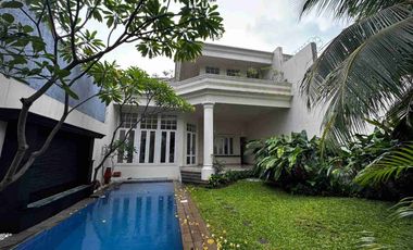 dijual rumah 2,5lt area kemang dalam lokasi pinggir jalan