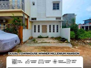Dijual cepat Townhouse winner millenium mansion pasir putih