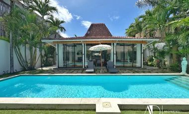 LEASEHOLD (14 YEARS) | JOGLO-STYLE 4-BEDROOM VILLA IN OBEROI SEMINYAK