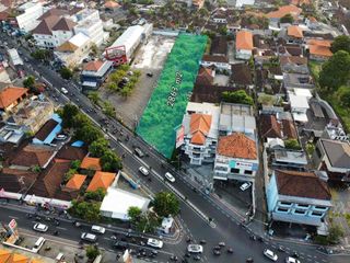 TANAH COMMERCIAL JALAN UTAMA  PRIME DAN STRATEGIS AREA  PUSAT BISNIS TEUKU UMAR DENPASAR