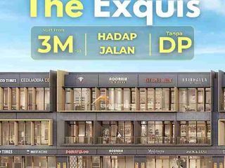THE EXQUIS – Ruko Terbaru BSD City Direct Parking  Hadap Boulevard  Harga Spesial Mulai 3,2 M-an