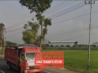 L// Tanah Zona Industri LD 106 mtr, dekat Gerbang TOL Caruban MADIUN, Istimewa