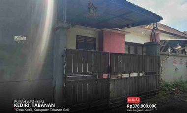 DIJUAL RUMAH LUAS 45 M2 DI DESA KEDIRI, BADUNG