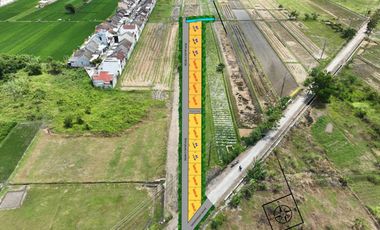 Tanah Jogja Area Godean Dekat Jl Kabupaten 10 Menit Malioboro