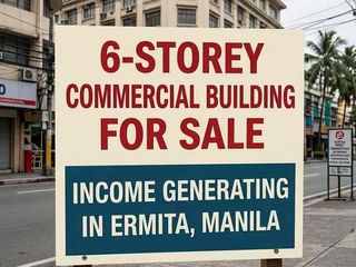Rare Income Generating Commercial Bldg in Ermita, Manila
