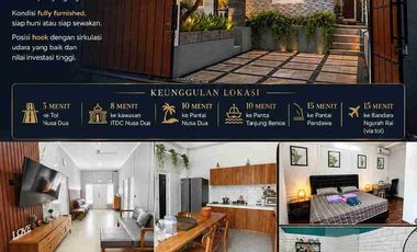 RUMAH SIAP HUNI 2 LANTAI – NUSA DUA LOKASI HOOK
