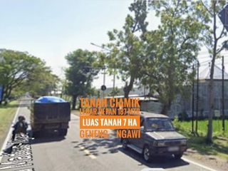 AD// Tanah LD 187 mtr, NOL Jalan Raya Propinsi Madiun-NGAWI, Lokasi Berkelas