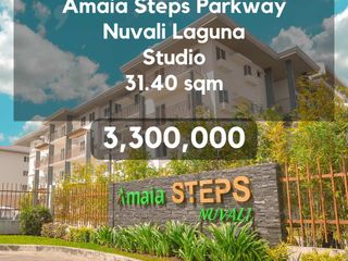 Condo for Sale in Nuvali Laguna | Studio Unit Amaia Steps Parkway | Near Ayala Malls Solenad