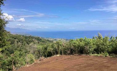 premium land For sale  with ocean view 180 degrees on good Aspal road