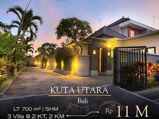 DIJUAL VILLA MEWAH & CANTIK DI KUTA UTARA - BALI