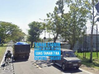 Ba// Tanah LD 187 mtr, NOL Jalan Raya Propinsi Madiun-NGAWI, Lokasi Baguss