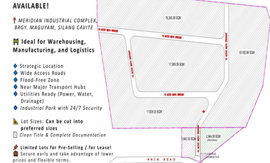 72,238.52sqm. Lot for Sale/For Lease in Silang Cavite