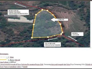 Jual tanah cocok utk dibuat cluster/gudang