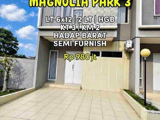 Wilson Rumah semi furnish di Magnolia Park dekat green lake