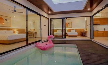 DIJUAL VILLA KOMPLEKS DESAIN TROPIS MEDITERANIA MODERN DI JIMBARAN SHM COCOK UTK INVESTASI