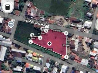 Di jual Tanah Strategis jl Antang Raya 3700 m2