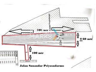 Dijual Tanah Jl. Sunandar Priyosudarmo, Lokasi Emas & Akses Mudah