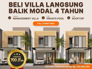 Di jual villa view gunung arjuno, kota batu