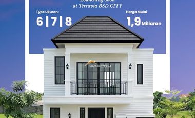 Layout Maksimal Hunian 2 Lantai dengan Ceiling Tinggi di Terravia Tahap 3
