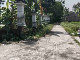 Pekarangan 287m² hook ( 11,5m x 25m ) jln 5m, dekat BRI godok Polokarto :
