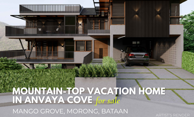 Panoramic Sea View Home in Anvaya Cove House & Lot for Sale · Mango Grove · Morong, Bataan