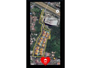 Tanah dengan 17 Rumah Mewah di Jl Tb Simatupang Jakarta Selatan