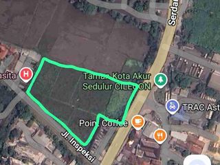 jual tanah komersil cocok buat Hotel gudang atau resto d bawah pasaran