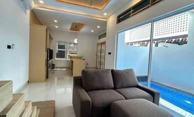 Beautiful minimalist 2-story villa in Central Canggu