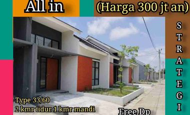Rumah Impian di Perum Green Vasanta Ckp 2,5 jt All in sampai terima konci