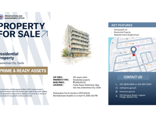 Lot for Sale in Dasmariñas Cavite
