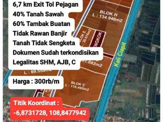tanah ploting industri tanjung brebes