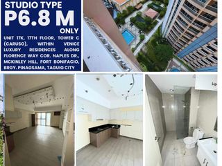 BANK FORECLOSED STUDIO CONDO UNIT – Venice Luxury Residences, BGC/Mckinley