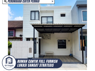 DIJUAL RUMAH CANTIK MINIMALIS BARU DIRENOVASI DI CIATER PERMAI DEKAT BSD CITY (HR43)