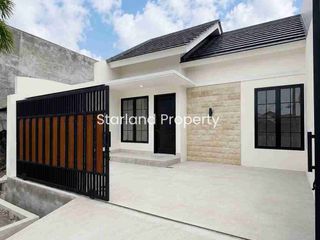 rumah modern minimalis full bata merah di Larangan Ciledug Tangerang