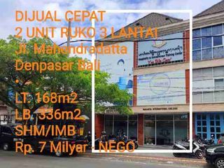 DIJUAL CEPAT 2 UNIT RUKO 3 LANTAI