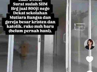 DI JUAL di bwh hrg
pasar
RUKO2 LANTAI
CITRA MAJA-Citra
Business Avenue