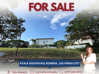 Prime Elevated Residential Lot in Ayala Southvale Sonera, Las Piñas City