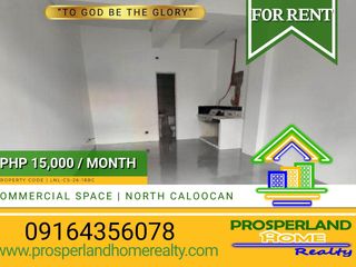 COMMERCIAL SPACE FOR RENT NORTH CALOOCAN