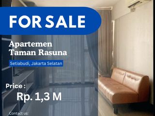 JUAL CEPAT DIBAWAH NJOP Taman Rasuna Unit 3+1BR Best City View