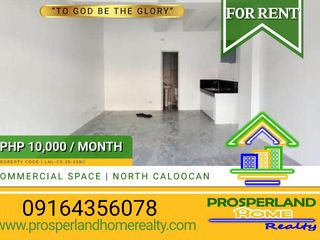 FOR RENT COMMERCIAL SPACE IN NORTH CALOOCAN