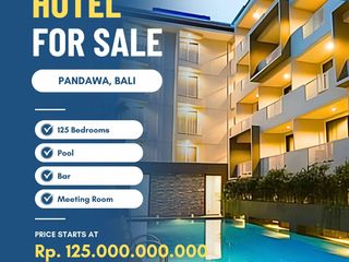 FOR SALE HOTEL DI PANTAI PANDAWA, BALI