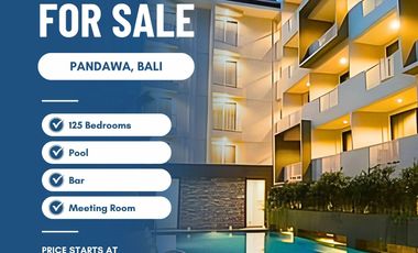 FOR SALE HOTEL DI PANTAI PANDAWA, BALI