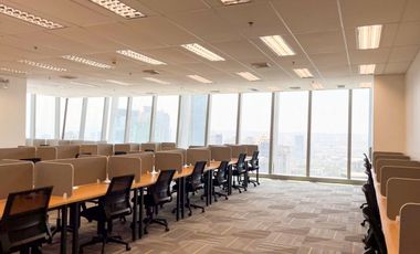 Fully Furnished Office Space for Lease near Ortigas Center 60 seats