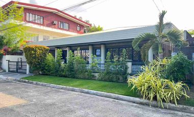 Lot with Bungalow along Hamburg Street in the Executive Row of Phase 5 in Merville Park Subdivision, Parañaque City