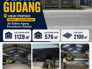 Disewakan Gudang Jln Sultan Agung Purwokerto