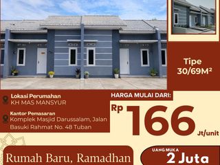 Rumah Subsidi Terlaris Lokasi Strategis Tuban